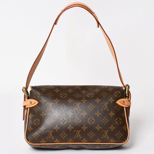 Like new LOUIS VUITTON Monogram Hudson PM One Shoulder Bag M40027 Brown Gold Hardware Used 4a003884