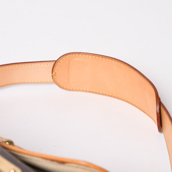 Like new LOUIS VUITTON Monogram Hudson PM One Shoulder Bag M40027 Brown Gold Hardware Used 4a003884