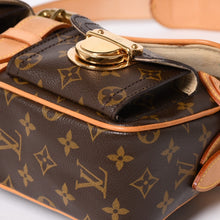Load image into Gallery viewer, 新品同様 LOUIS VUITTON ルイヴィトン モノグラム ハドソンPM ワンショルダーバッグ M40027 ブラウン ゴールド金具 中古 4a003884