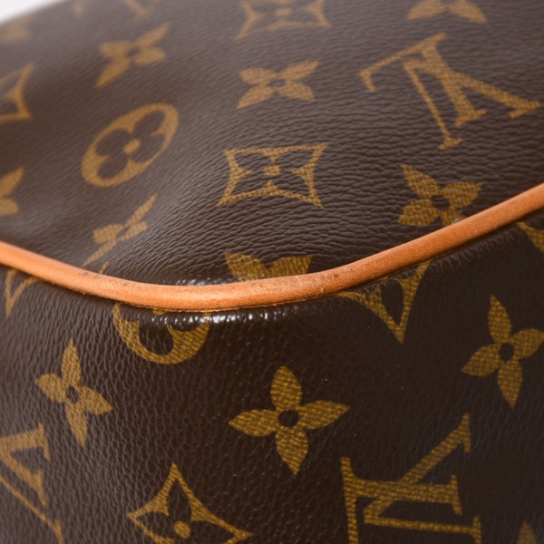 Like new LOUIS VUITTON Monogram Hudson PM One Shoulder Bag M40027 Brown Gold Hardware Used 4a003884