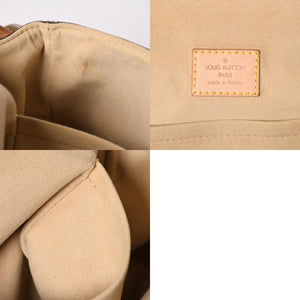 Like new LOUIS VUITTON Monogram Hudson PM One Shoulder Bag M40027 Brown Gold Hardware Used 4a003884
