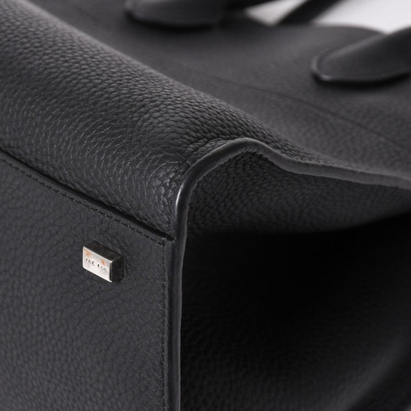 Very good condition THE ROW Soft Margaux 12 Soft Margaux Hand Bag Black Used 4a003898
