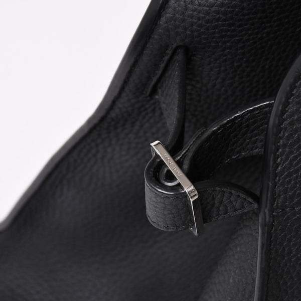 Very good condition THE ROW Soft Margaux 12 Soft Margaux Hand Bag Black Used 4a003898