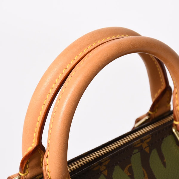 Very good condition LOUIS VUITTON Handbag Speedy 30 Monogram Graffiti Khaki M92194 Gold hardware Used 4a003977