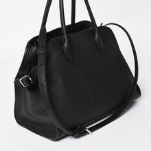 画像をギャラリービューアに読み込む, 極美品 THE ROW ザロウ Soft Margaux 15 ソフト マルゴー Hand Bag ハンドバッグ Black ブラック 中古 4a003898