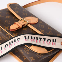 画像をギャラリービューアに読み込む, 極美品 LOUIS VUITTON ルイヴィトン モノグラム モノグラム ディアヌNM PM M45985 PVCキャンバス ヌメ革 ブラウン ゴールド金具 中古 4a004073
