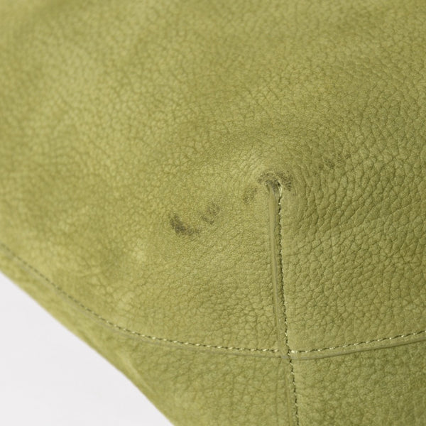 THE ROW (The Row) Small N/S Park Tote Handbag, Khaki Green W1314 L30 Nubuck, Excellent Condition, Used, 4a003899