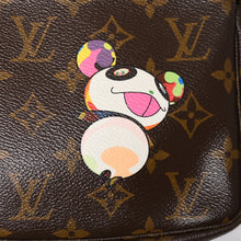 画像をギャラリービューアに読み込む, 極美品 LOUIS VUITTON ルイヴィトン モノグラム パンダ ポシェット アクセソワール ハンドバッグ M51981 村上隆 ミニバッグ アクセサリーポーチ ブラウン ゴールド金具 中古 4a003909