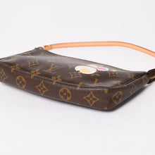 画像をギャラリービューアに読み込む, 極美品 LOUIS VUITTON ルイヴィトン モノグラム パンダ ポシェット アクセソワール ハンドバッグ M51981 村上隆 ミニバッグ アクセサリーポーチ ブラウン ゴールド金具 中古 4a003909
