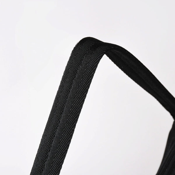 Like new product PRADA Hobo Handbag MV515 Triangle Logo Triangle Logo Plate Nylon Black Used 4a003875