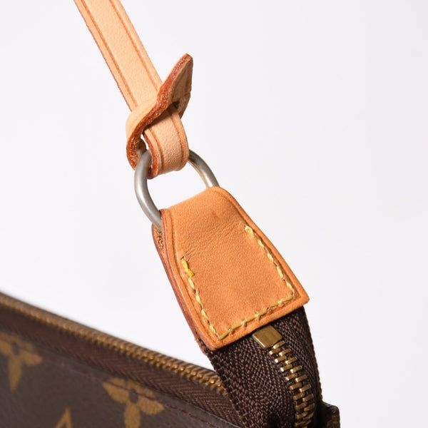 極美品 LOUIS VUITTON ルイヴィトン モノグラム パンダ ポシェット アクセソワール ハンドバッグ M51981 村上隆 ミニバッグ ブラウン 中古 4a003909