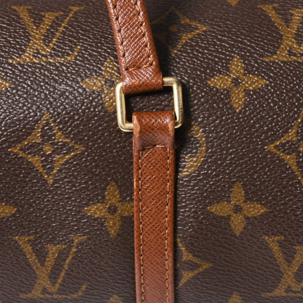 Very Good Condition LOUIS VUITTON Papillon 26 Handbag M51366 Monogram Brown Leather Gold Hardware Old Model Used 4a004275