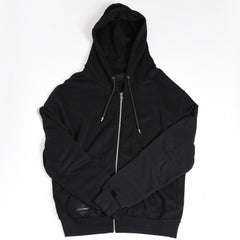 CHROME HEARTS クロムハーツ ジップアップフーディー パーカー サイズXL CHプラスパッチ 1パッチ スクロールラベルロゴ 美品 中古 4a001371