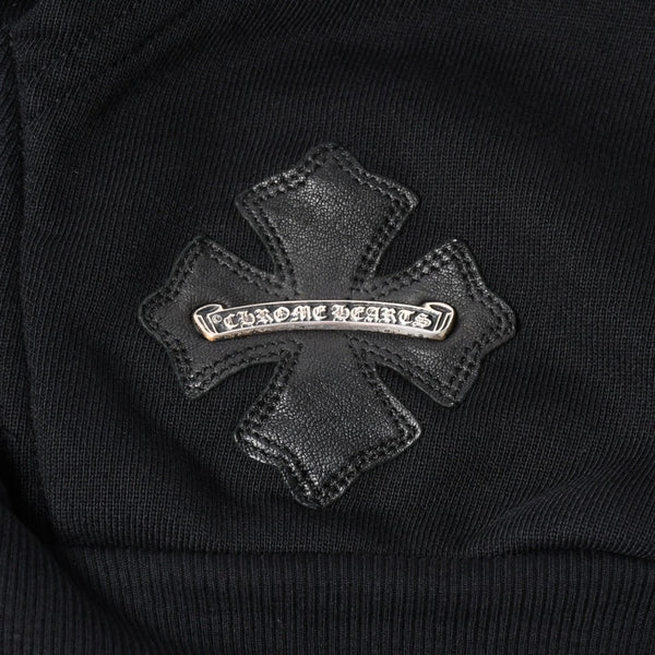 CHROME HEARTS クロムハーツ ジップアップフーディー パーカー サイズXL CHプラスパッチ 1パッチ スクロールラベルロゴ 美品 中古 4a001371