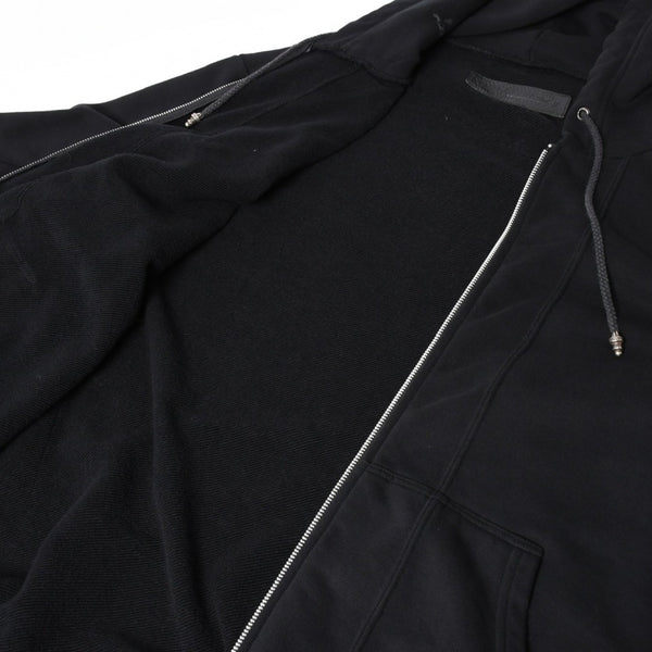 CHROME HEARTS クロムハーツ ジップアップフーディー パーカー サイズXL CHプラスパッチ 1パッチ スクロールラベルロゴ 美品 中古 4a001371