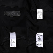 画像をギャラリービューアに読み込む, CHROME HEARTS クロムハーツ ジップアップフーディー パーカー サイズXL CHプラスパッチ 1パッチ スクロールラベルロゴ 美品 中古 4a001371