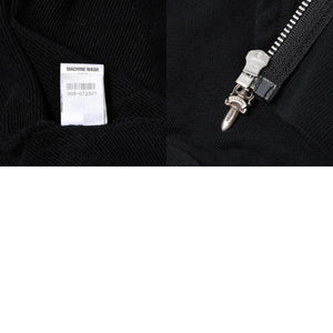 CHROME HEARTS クロムハーツ ジップアップフーディー パーカー サイズXL CHプラスパッチ 1パッチ スクロールラベルロゴ 美品 中古 4a001371