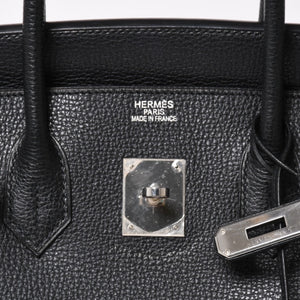 Very good condition HERMES BIRKIN Birkin 35 black gold hardware Vacherieger handbag □L stamp used 4a003915