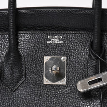 画像をギャラリービューアに読み込む, 極美品 HERMES エルメス BIRKIN バーキン35 ブラック ゴールド金具 ヴァッシュリエジェ ハンドバッグ □L刻印 中古 4a003915