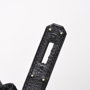 Very good condition HERMES BIRKIN Birkin 35 black gold hardware Vacherieger handbag □L stamp used 4a003915