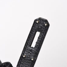 画像をギャラリービューアに読み込む, 極美品 HERMES エルメス BIRKIN バーキン35 ブラック ゴールド金具 ヴァッシュリエジェ ハンドバッグ □L刻印 中古 4a003915