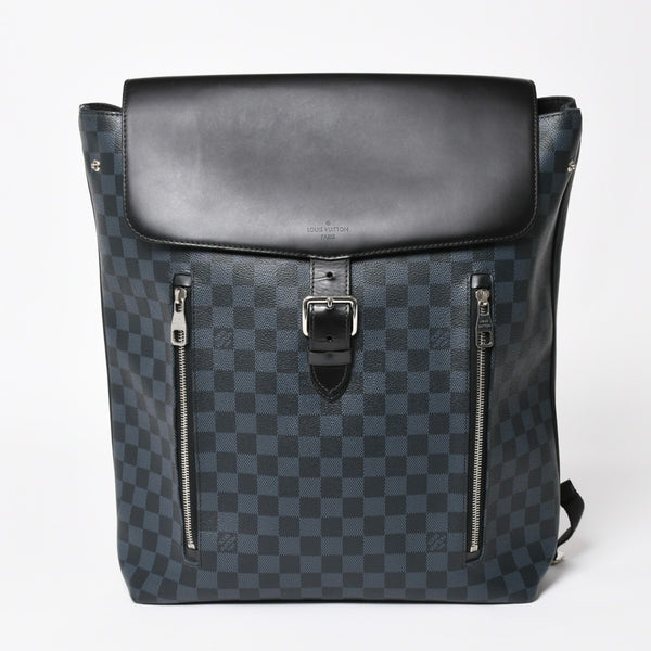 LOUIS VUITTON N41586 Newport Backpack Rucksack Daypack Damier Canvas Black Good Condition Used 4a003919