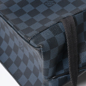 LOUIS VUITTON N41586 Newport Backpack Rucksack Daypack Damier Canvas Black Good Condition Used 4a003919