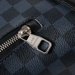 LOUIS VUITTON N41586 Newport Backpack Rucksack Daypack Damier Canvas Black Good Condition Used 4a003919
