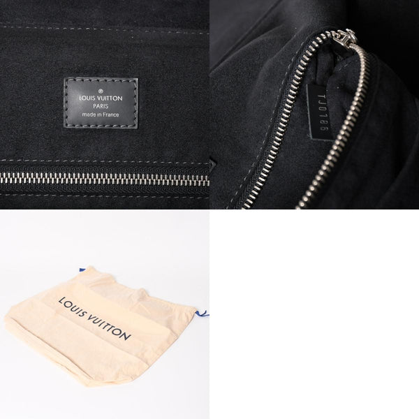 LOUIS VUITTON N41586 Newport Backpack Rucksack Daypack Damier Canvas Black Good Condition Used 4a003919