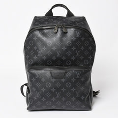 新品同様 LOUIS VUITTON ルイヴィトン アポロ バックバック リュックサック M43186 モノグラムエクリプス RFID ブラック ダークグレー ブラックメタル金具 中古 4a003972