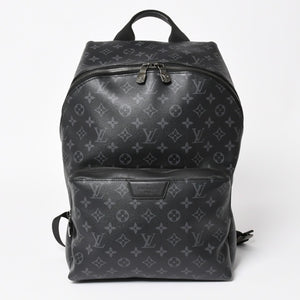 新品同様 LOUIS VUITTON ルイヴィトン アポロ バックバック リュックサック M43186 モノグラムエクリプス RFID ブラック ダークグレー ブラックメタル金具 中古 4a003972