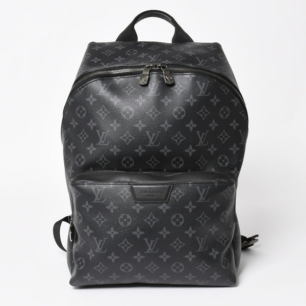 新品同様 LOUIS VUITTON ルイヴィトン アポロ バックバック リュックサック M43186 モノグラムエクリプス RFID ブラック ダークグレー ブラックメタル金具 中古 4a003972