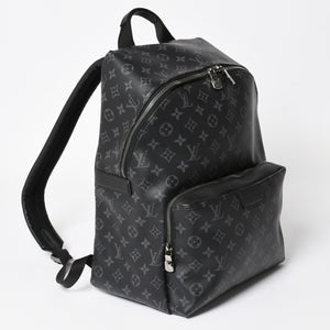 新品同様 LOUIS VUITTON ルイヴィトン アポロ バックバック リュックサック M43186 モノグラムエクリプス RFID ブラック ダークグレー ブラックメタル金具 中古 4a003972