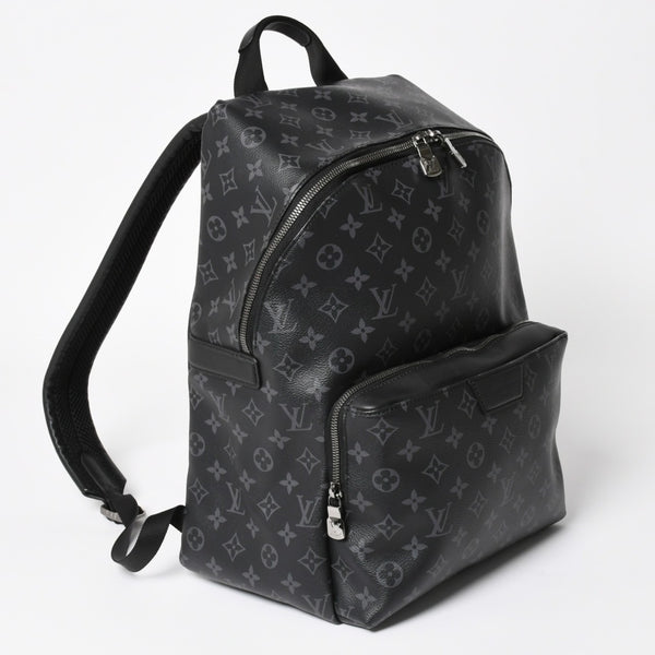 新品同様 LOUIS VUITTON ルイヴィトン アポロ バックバック リュックサック M43186 モノグラムエクリプス RFID ブラック ダークグレー ブラックメタル金具 中古 4a003972