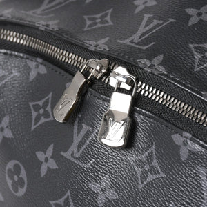 新品同様 LOUIS VUITTON ルイヴィトン アポロ バックバック リュックサック M43186 モノグラムエクリプス RFID ブラック ダークグレー ブラックメタル金具 中古 4a003972