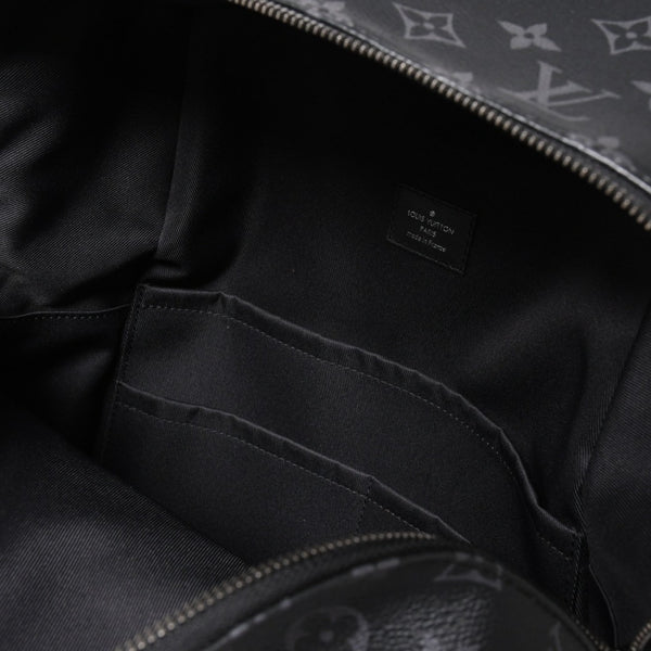 新品同様 LOUIS VUITTON ルイヴィトン アポロ バックバック リュックサック M43186 モノグラムエクリプス RFID ブラック ダークグレー ブラックメタル金具 中古 4a003972