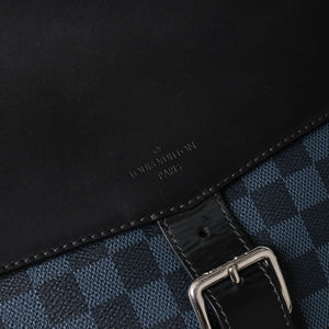 LOUIS VUITTON N41586 Newport Backpack Rucksack Daypack Damier Canvas Black Good Condition Used 4a003919