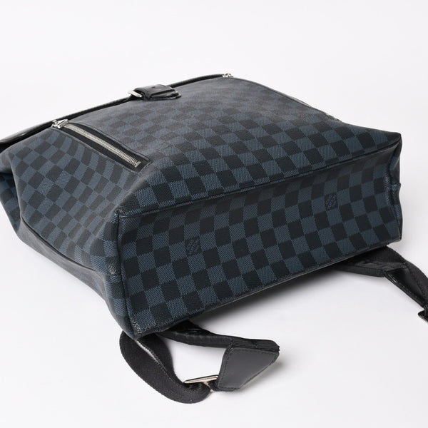 LOUIS VUITTON N41586 Newport Backpack Rucksack Daypack Damier Canvas Black Good Condition Used 4a003919