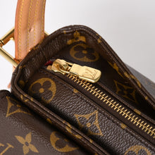 画像をギャラリービューアに読み込む, 極美品 LOUIS VUITTON ルイヴィトン ヴィバシテMM ハンドバッグ M51164 ワンショルダーバッグ DU0094 モノグラム PVC ブラウン 廃盤 ゴールド金具 中古 4a003926