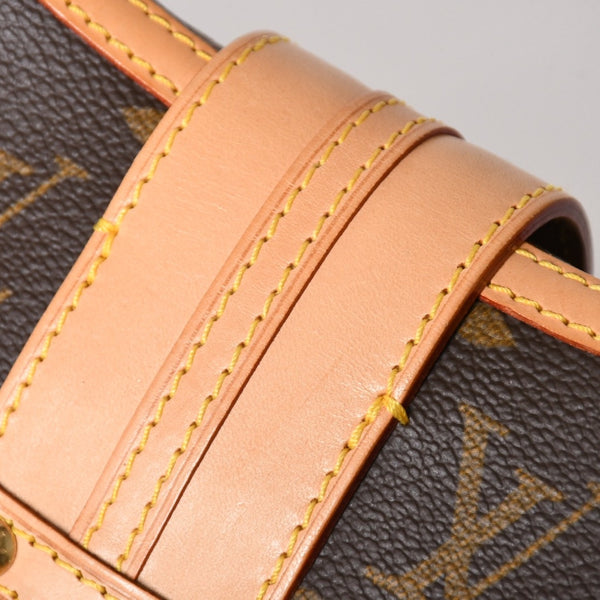 Very Good Condition LOUIS VUITTON Shoulder Bag Leonor Monogram Brown M92394 Used 4a003917