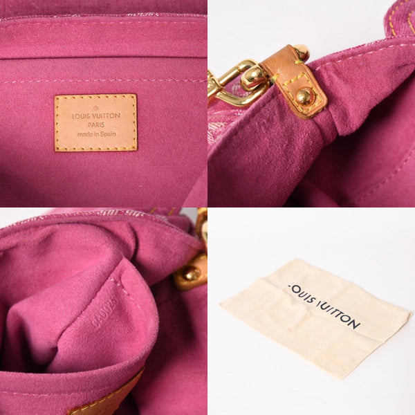 Very good condition LOUIS VUITTON Mini Pretty One Shoulder Bag M95216 Monogram Denim Pink Used 4a003934