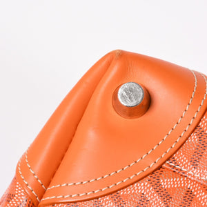 極美品 GOYARD ゴヤール ボストンバッグ バックボーイング45 オレンジ メンズ 総柄 中古 4a004158