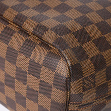 画像をギャラリービューアに読み込む, LOUIS VUITTON ルイヴィトン ネヴァーフルPM ハンドバッグ N41359 ダミエエベヌキャンバス ブラウン MB2028 ゴールド金具 良品 中古 4a003939