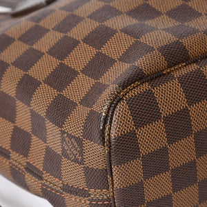 LOUIS VUITTON Neverfull PM Handbag N41359 Damier Ebene Canvas Brown MB2028 Gold Hardware Good Used 4a003939