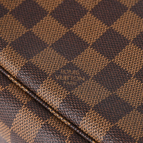 LOUIS VUITTON Neverfull PM Handbag N41359 Damier Ebene Canvas Brown MB2028 Gold Hardware Good Used 4a003939