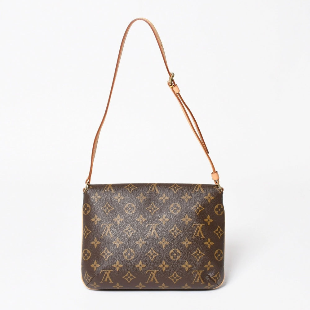 Very good condition LOUIS VUITTON Musette Tango shoulder bag M51257 Monogram canvas SP1011 Brown Gold hardware Used 4a003912