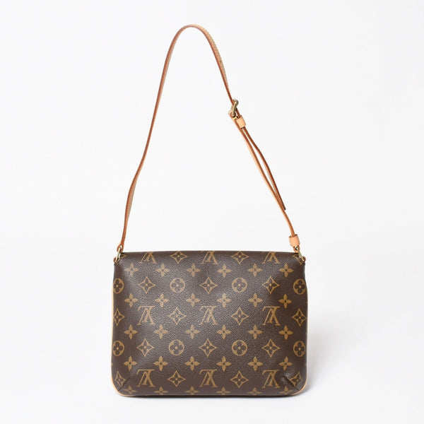 Very good condition LOUIS VUITTON Musette Tango shoulder bag M51257 Monogram canvas SP1011 Brown Gold hardware Used 4a003912
