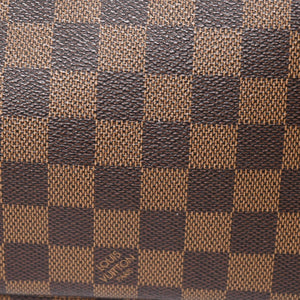 LOUIS VUITTON Neverfull PM Handbag N41359 Damier Ebene Canvas Brown MB2028 Gold Hardware Good Used 4a003939
