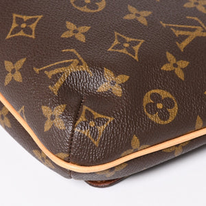 Very good condition LOUIS VUITTON Musette Tango shoulder bag M51257 Monogram canvas SP1011 Brown Gold hardware Used 4a003912