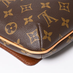 Very good condition LOUIS VUITTON Musette Tango shoulder bag M51257 Monogram canvas SP1011 Brown Gold hardware Used 4a003912